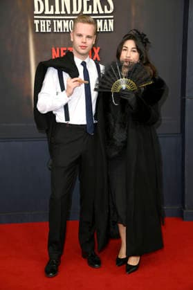 Tom and Moni at the premiere of the Netflix film Peaky Blinders The Immortal Man at Kino International Berlin, 12 03 2026 Foto:xN.xKubelkax xFuturexImagex peaky_6229