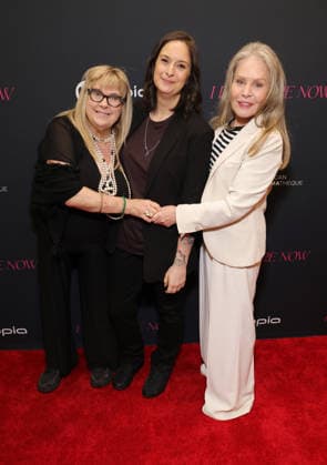 Los Angeles CA March 12 Colleen Camp, Julie Pacino, Beverly D Angelo at the Los Angeles Premiere Of I Live Here Now at the Aero Theatre in Santa Monica on March 3, 2026 Credit AdMedia March 3, 2026 Copyright AdMedia 454033 2026 03 12 CA Santa Monica Etats Unis  Copyright: xAdMediax STAR_454033_095