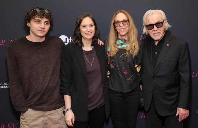 Los Angeles CA March 12-: Roman Keitel, Julie Pacino, Daphna Kastner, Harvey Keitel. at the Los Angeles Premiere Of I Live Here Now at the Aero Theatre in Santa Monica on March 3, 2026- Credit: AdMedia March 3, 2026.Copyright AdMedia Santa Monica USA - ZUMAa123 20260312_zaa_a123_123 Copyright: xADx