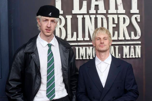 Niklas van Lipzig and David Martin at the premiere of the Netlflix film Peaky Blinders The Immortal Man at Kino International Berlin, 13 03 2026 Foto:xD.xHerrickxx xFuturexImagex peaky_6323