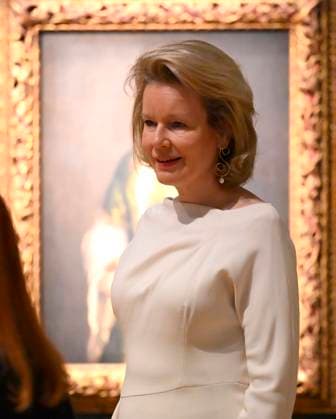 Queen Mathilde Visit The Exhibition Beauty and Ugliness BRUSSELS, BELGIUM - Queen Mathilde of Belgium visits the BOZAR exhibition Beauty and Ugliness on March 13, 2026 in Brussels, Belgium, 13 03 2026 Brussels Belgium  Copyright: xPhilipxReynaersx