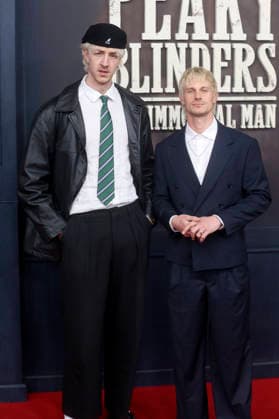 Niklas van Lipzig and David Martin at the premiere of the Netlflix film Peaky Blinders The Immortal Man at Kino International Berlin, 13 03 2026 Foto:xD.xHerrickxx xFuturexImagex peaky_6322