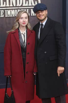 Anna Herrmann and Rurik Gislason at the premiere of the Netlflix film Peaky Blinders The Immortal Man at Kino International Berlin, 13 03 2026 Foto:xD.xHerrickxx xFuturexImagex peaky_6331
