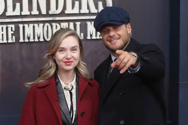 Anna Herrmann and Rurik Gislason at the premiere of the Netlflix film Peaky Blinders The Immortal Man at Kino International Berlin, 13 03 2026 Foto:xD.xHerrickxx xFuturexImagex peaky_6333