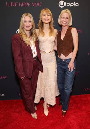 Los Angeles CA March 12 Lara Clear, Lucy FrySarah Rich at the Los Angeles Premiere Of I Live Here Now at the Aero Theatre in Santa Monica on March 3, 2026 Credit AdMedia March 3, 2026 Copyright AdMedia 454033 2026 03 12 CA Santa Monica Etats Unis  Copyright: xAdMediax STAR_454033_135