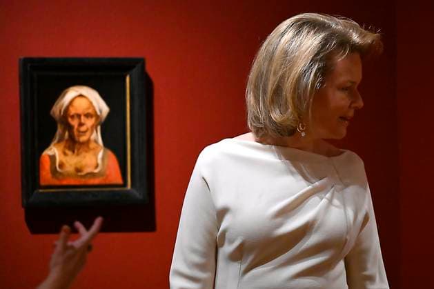 Queen Mathilde Visit The Exhibition Beauty and Ugliness BRUSSELS, BELGIUM - Queen Mathilde of Belgium visits the BOZAR exhibition Beauty and Ugliness on March 13, 2026 in Brussels, Belgium, 13 03 2026 Brussels Belgium  Copyright: xPhilipxReynaersx