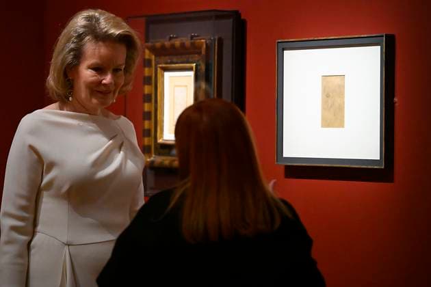 Queen Mathilde Visit The Exhibition Beauty and Ugliness BRUSSELS, BELGIUM - Queen Mathilde of Belgium visits the BOZAR exhibition Beauty and Ugliness on March 13, 2026 in Brussels, Belgium, 13 03 2026 Brussels Belgium  Copyright: xPhilipxReynaersx