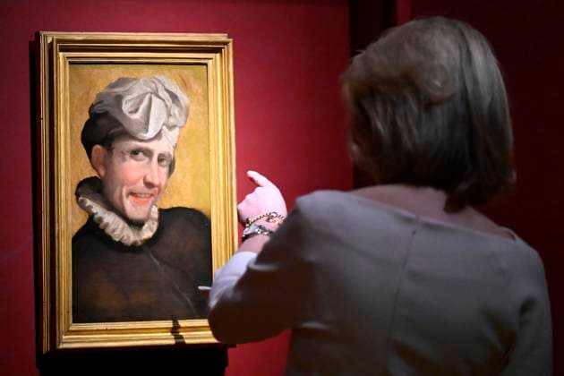 Queen Mathilde Visit The Exhibition Beauty and Ugliness BRUSSELS, BELGIUM - Queen Mathilde of Belgium visits the BOZAR exhibition Beauty and Ugliness on March 13, 2026 in Brussels, Belgium, 13 03 2026 Brussels Belgium  Copyright: xPhilipxReynaersx