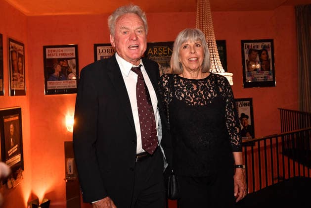 Sepp Maier and his wife Monika Roth at Der Abschiedsbrief Theater Premiere on 12 03 2026 at the Komoedie Bayerischer Hof in Munich Der Abschiedsbrief Premiere at the Komoedie im Hotel Bayerischer Hof in Munich