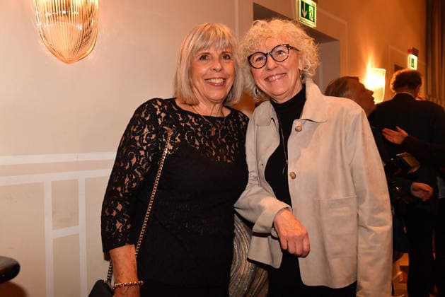 Monika Roth and Anita Wepper at Der Abschiedsbrief Theater Premiere on 12 03 2026 at the Komoedie Bayerischer Hof in Munich Der Abschiedsbrief Premiere at the Komoedie im Hotel Bayerischer Hof in Munich