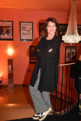 Janina Hartwig at Der Abschiedsbrief Theater Premiere on 12 03 2026 at the Komoedie Bayerischer Hof in Munich Der Abschiedsbrief Premiere at the Komoedie im Hotel Bayerischer Hof in Munich