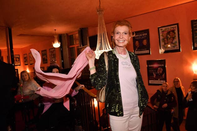 Jutta Kammann at Der Abschiedsbrief Theater Premiere on 12 03 2026 at the Komoedie Bayerischer Hof in Munich Der Abschiedsbrief Premiere at the Komoedie im Hotel Bayerischer Hof in Munich