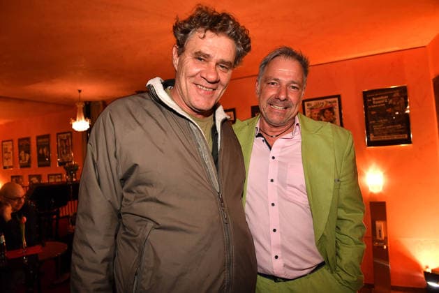 Wolfgang Maria Bauer and Christian Swoboda at Der Abschiedsbrief Theater Premiere on 12 03 2026 at the Komoedie Bayerischer Hof in Munich Der Abschiedsbrief Premiere at the Komoedie im Hotel Bayerischer Hof in Munich