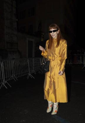 Celebs At Valentino Show After Party - Rome Britt Lower at the party organized by Maison Valentino on the occasion of the Roman fashion show at the evocative Palazzo Ludovisi in Rome, Italy on March 12, 2026. Photo by G.D ANGELO IPA ABACAPRESS.COM Rome Italy  Copyright: xIPA ABACAx