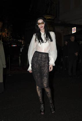Celebs At Valentino Show After Party - Rome Maria Carla Boscono at the party organized by Maison Valentino on the occasion of the Roman fashion show at the evocative Palazzo Ludovisi in Rome, Italy on March 12, 2026. Photo by G.D ANGELO IPA ABACAPRESS.COM Rome Italy  Copyright: xIPA ABACAx