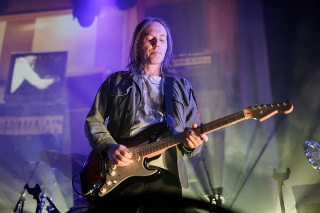 Belle and Sebastian live in Oslo, Norway Oslo, Norway. 11th, March 2026. The Scottish indie pop band Belle and Sebastian performs a live concert at Rockefeller in Oslo. Here musician Bobby Kildea is seen live on stage. Norway, Oslo  Copyright: xGonzalesxPhoto KetilxMartinsenx
