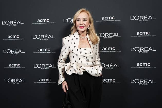Carmen Lomana at photocall for the L Oréal Awards 2026 in Madrid, Spain, on Thursday, 12 March 2026. Cordon Press 