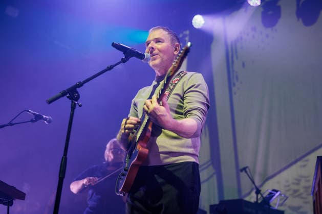 Belle and Sebastian live in Oslo, Norway Oslo, Norway. 11th, March 2026. The Scottish indie pop band Belle and Sebastian performs a live concert at Rockefeller in Oslo. Here singer and musician Stuart Murdoch is seen live on stage. Norway, Oslo  Copyright: xGonzalesxPhoto KetilxMartinsenx
