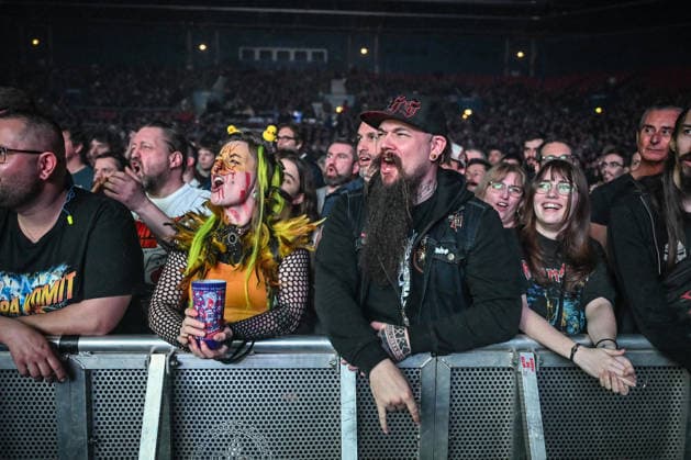 Ultra Vomit At Zenith - Paris Ultra Vomit performs at the Zenith in Paris, France on March 12, 2026. Photo by Christophe Meng ABACAPRESS.COM Paris France  Copyright: xMengxChristophe ABACAx