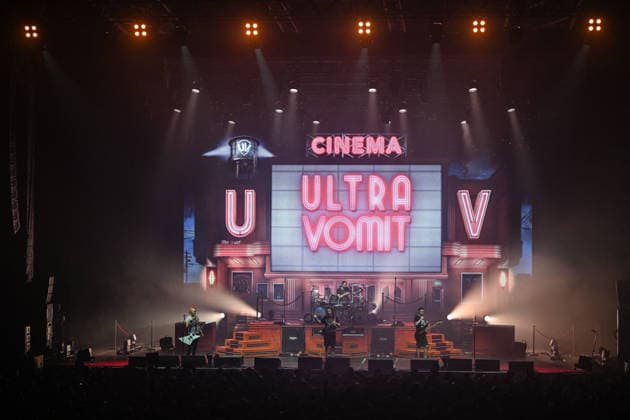 Ultra Vomit At Zenith - Paris Ultra Vomit performs at the Zenith in Paris, France on March 12, 2026. Photo by Christophe Meng ABACAPRESS.COM Paris France  Copyright: xMengxChristophe ABACAx