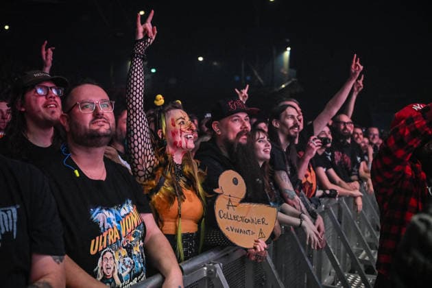 Ultra Vomit At Zenith - Paris Ultra Vomit performs at the Zenith in Paris, France on March 12, 2026. Photo by Christophe Meng ABACAPRESS.COM Paris France  Copyright: xMengxChristophe ABACAx