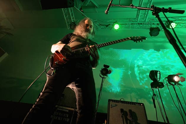 Motorpsycho live in Bergen, Norway Bergen, Norway. 12th, March 2026. The Norwegian psychedelic rock band Motorpsycho performs a live concert at Landmark in Bergen. Here vocalist and guitarist Hans Magnus Ryan is seen live on stage. Norway, Bergen  Copyright: xGonzalesxPhoto JarlexH.xMoex