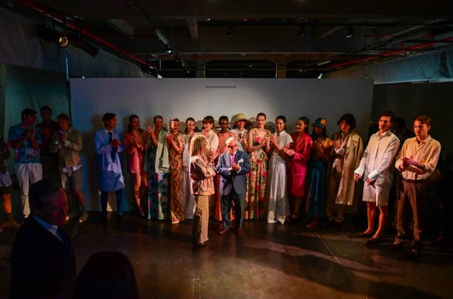 March 13, 2026, Madrid, Madrid, SPAIN: Mirto showcases its unpublished SpringÃ¢â‚¬Summer 2026 collection during Madrid es Moda in Madrid. The proposal connects the feminine and masculine universes through a shared aesthetic sensibility, defined by precise tailoring, harmonious color palettes, and high-quality fabrics that express timeless elegance. Madrid SPAIN - ZUMAz108 20260313_znp_z108_004 Copyright: xRichardxZubelzux