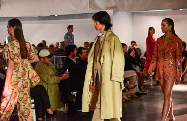 March 13, 2026, Madrid, Madrid, SPAIN: Mirto showcases its unpublished SpringÃ¢â‚¬Summer 2026 collection during Madrid es Moda in Madrid. The proposal connects the feminine and masculine universes through a shared aesthetic sensibility, defined by precise tailoring, harmonious color palettes, and high-quality fabrics that express timeless elegance. Madrid SPAIN - ZUMAz108 20260313_znp_z108_016 Copyright: xRichardxZubelzux