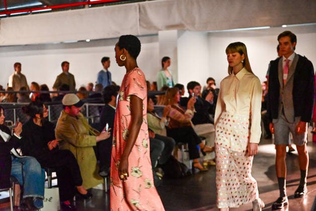 March 13, 2026, Madrid, Madrid, SPAIN: Mirto showcases its unpublished SpringÃ¢â‚¬Summer 2026 collection during Madrid es Moda in Madrid. The proposal connects the feminine and masculine universes through a shared aesthetic sensibility, defined by precise tailoring, harmonious color palettes, and high-quality fabrics that express timeless elegance. Madrid SPAIN - ZUMAz108 20260313_znp_z108_015 Copyright: xRichardxZubelzux