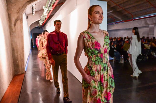 March 13, 2026, Madrid, Madrid, SPAIN: Mirto showcases its unpublished SpringÃ¢â‚¬Summer 2026 collection during Madrid es Moda in Madrid. The proposal connects the feminine and masculine universes through a shared aesthetic sensibility, defined by precise tailoring, harmonious color palettes, and high-quality fabrics that express timeless elegance. Madrid SPAIN - ZUMAz108 20260313_znp_z108_020 Copyright: xRichardxZubelzux