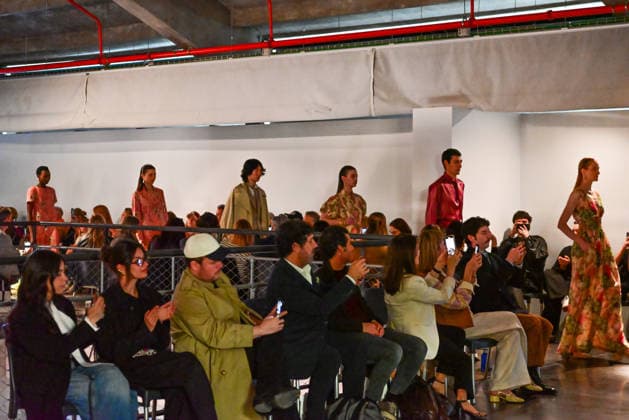 March 13, 2026, Madrid, Madrid, SPAIN: Mirto showcases its unpublished SpringÃ¢â‚¬Summer 2026 collection during Madrid es Moda in Madrid. The proposal connects the feminine and masculine universes through a shared aesthetic sensibility, defined by precise tailoring, harmonious color palettes, and high-quality fabrics that express timeless elegance. Madrid SPAIN - ZUMAz108 20260313_znp_z108_027 Copyright: xRichardxZubelzux