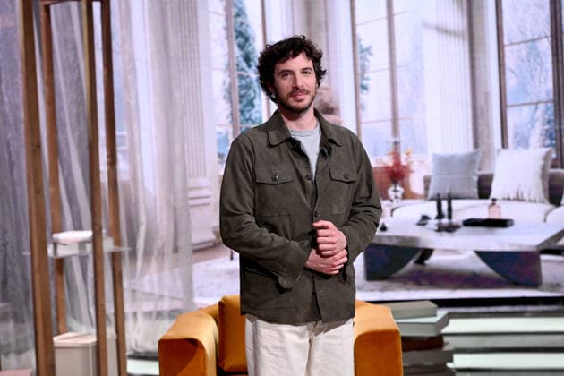 March 13, 2026, Milan, Rome, Italy: TV show La biblioteca dei sentimenti Rai 3 - pictured: Pierpaolo Spollon , Milan, March 13th 2026 Milan Italy  - ZUMAa289 20260313_zia_a289_154 Copyright: xMax Agfx