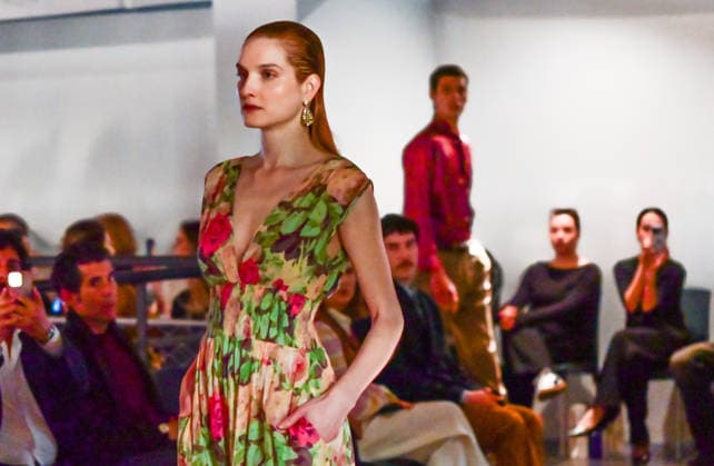 March 13, 2026, Madrid, Madrid, SPAIN: Mirto showcases its unpublished SpringÃ¢â‚¬Summer 2026 collection during Madrid es Moda in Madrid. The proposal connects the feminine and masculine universes through a shared aesthetic sensibility, defined by precise tailoring, harmonious color palettes, and high-quality fabrics that express timeless elegance. Madrid SPAIN - ZUMAz108 20260313_znp_z108_053 Copyright: xRichardxZubelzux