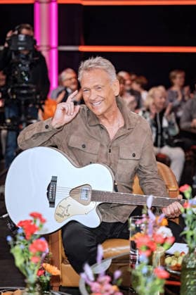 MDR Riverboat singer Olaf Berger on the occasion of the recording of the MDR talk show Riverboat on 13 03 2026 in the Mediacity Leipzig 20260313SFL0049