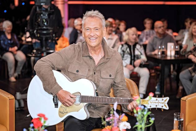 MDR Riverboat singer Olaf Berger on the occasion of the recording of the MDR talk show Riverboat on 13 03 2026 at Mediacity Leipzig 20260313SFL0050