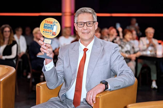 MDR Riverboat streetcar world champion Thomas Langkopf on the occasion of the recording of the MDR talk show Riverboat on 13 03 2026 in the Mediacity Leipzig 20260313SFL0036