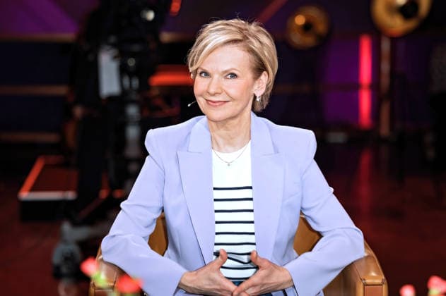 MDR Riverboat actress Andrea Kathrin Loewig on the occasion of the recording of the MDR talk show Riverboat on 13 03 2026 at Mediacity Leipzig 20260313SFL0005