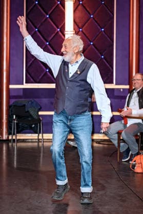 MDR Riverboat actor Dieter Didi Hallervorden on the occasion of the recording of the MDR talk show Riverboat on 13 03 2026 in the Mediacity Leipzig 20260313SFL0020