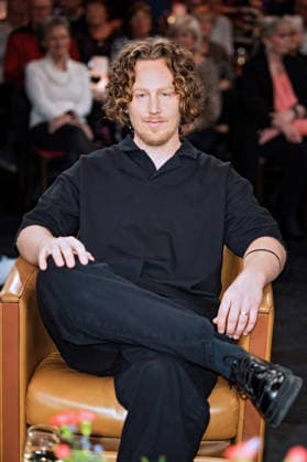 MDR Riverboat singer Michael Schulte on the occasion of the recording of the MDR talk show Riverboat on 13 03 2026 at Mediacity Leipzig 20260313SFL0022