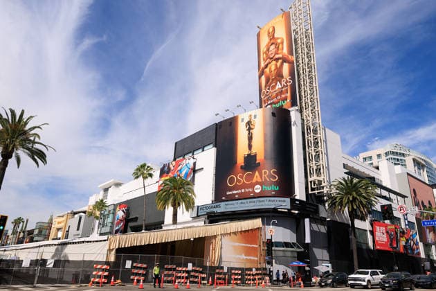 March 13, 2026, Hollywood, California, USA: Preparations for the 98th Oscars on Friday March 13, 2026 at the Dolby Theater in Hollywood, California for the upcoming Academy Awards. JAVIER ROJAS PI Hollywood USA  - ZUMAp124 20260313_zaa_p124_020 Copyright: xJavierxRojasx