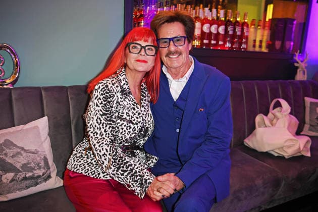 Jörg Draeger with wife Petra Draeger 2 YEAR BERG TAL RESTAURANT ANNIVERSARY in Berlin on 13 03 2026