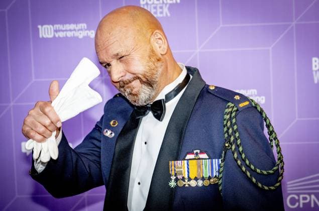AMSTERDAM - Marco Kroon arrives on the red carpet for the 75th Book Ball at the International Theatre Amsterdam (ITA). ROBIN UTRECHT ANP netherlands out - belgium out  Copyright: xx x553263341x originalFilename: 553263341.jpg