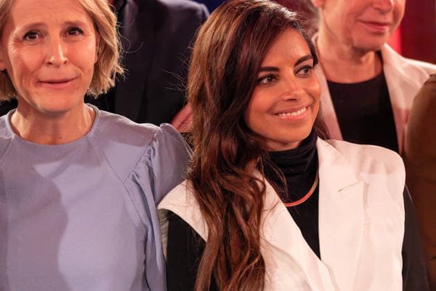 Kölner Treff on February 06, 2026 In the picture actress and presenter Collien Fernandes Links host Susan Link Susan Link and Micky Beisenherz are curious and question their guests in their very own way with, as always, exciting conversations Cologne North Rhine-Westphalia Germany