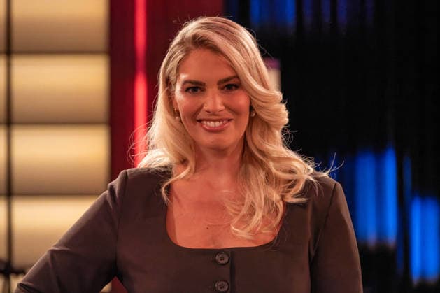 Kölner Treff on February 06, 2026 In the picture Curvy model and presenter Angelina Kirsch Susan Link and Micky Beisenherz are curious and interview their guests in their very own way with, as always, exciting conversations Cologne North Rhine-Westphalia Germany