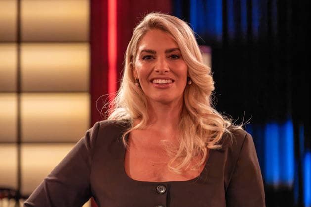 Kölner Treff on February 06, 2026 In the picture Curvy model and presenter Angelina Kirsch Susan Link and Micky Beisenherz are curious and interview their guests in their very own way with, as always, exciting conversations Cologne North Rhine-Westphalia Germany