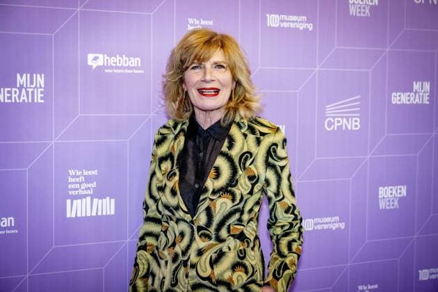 AMSTERDAM - Mieke van der Weij arrives on the red carpet for the 75th Book Ball at the International Theatre Amsterdam (ITA). ROBIN UTRECHT ANP netherlands out - belgium out  Copyright: xx x553263412x originalFilename: 553263412.jpg