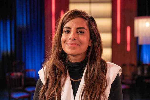 Kölner Treff on February 06, 2026 In the picture actress and presenter Collien Fernandes Susan Link and Micky Beisenherz are curious and interview their guests in their very own way with, as always, exciting conversations Cologne North Rhine-Westphalia Germany