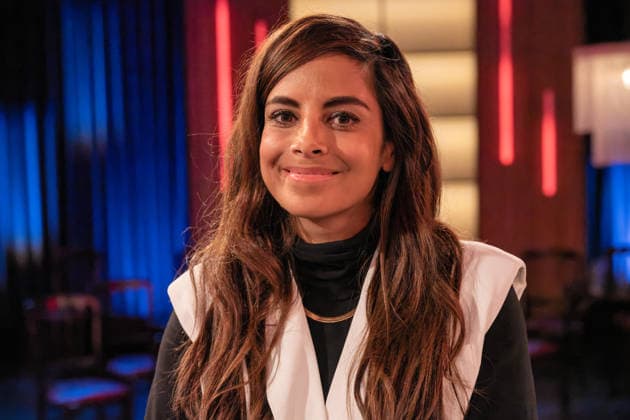 Kölner Treff on February 06, 2026 In the picture actress and presenter Collien Fernandes Susan Link and Micky Beisenherz are curious and interview their guests in their very own way with, as always, exciting conversations Cologne North Rhine-Westphalia Germany