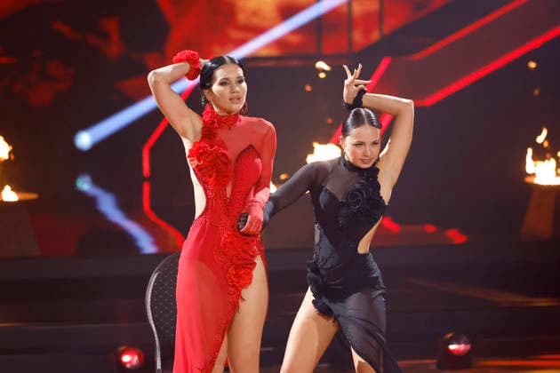 Influencer Vanessa Borck Nessi and dancer Victoria Sauerwald are eliminated from the second dance show of season 19 of the RTL dance show Lets Dance at the Coloneum Cologne, 13 03 2026 NRW Germany Copyright: xChristophxHardtx