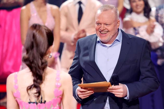 Presenter Victoria Swarovski and entertainer Stefan Raab at the second dance show of the 19th season of the RTL dance show Lets Dance at the Coloneum Cologne, 13 03 2026 NRW Germany Copyright: xChristophxHardtx